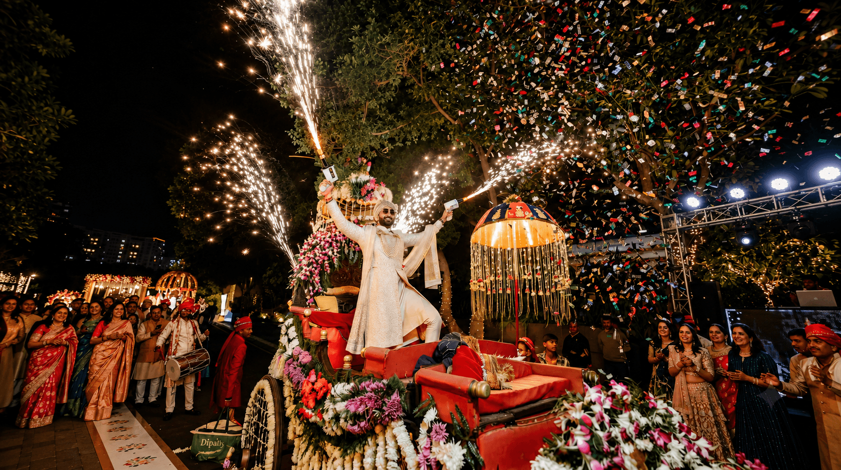 Baraat procession in Anand